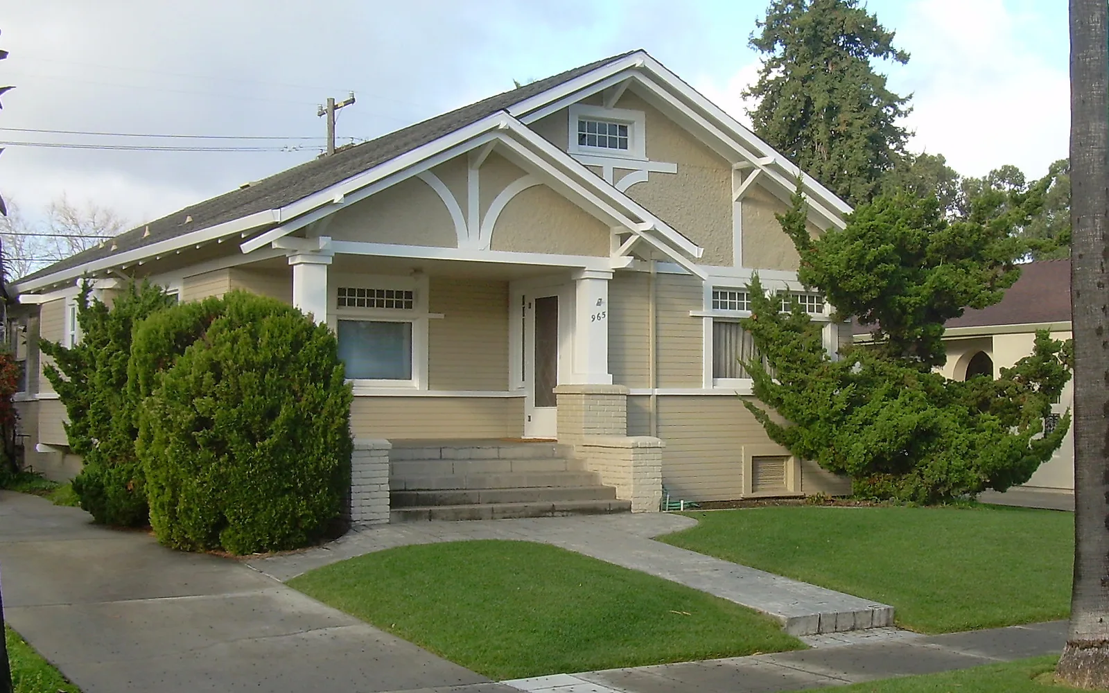 Classic California Craftsman bungalow showing the residential architecture and family-oriented character of Wildomar neighborhoods